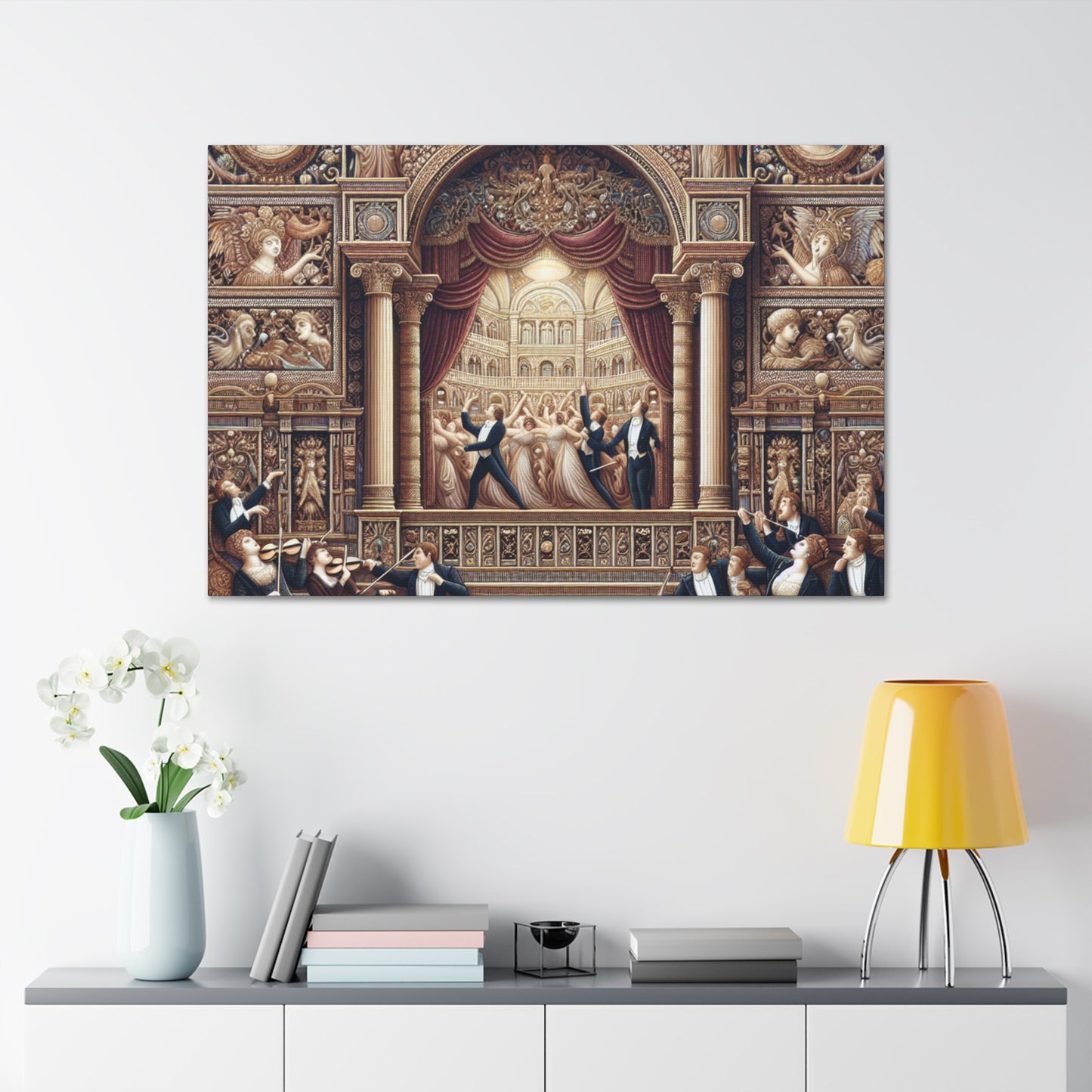 Opera in Timeless Harmony - Canvas