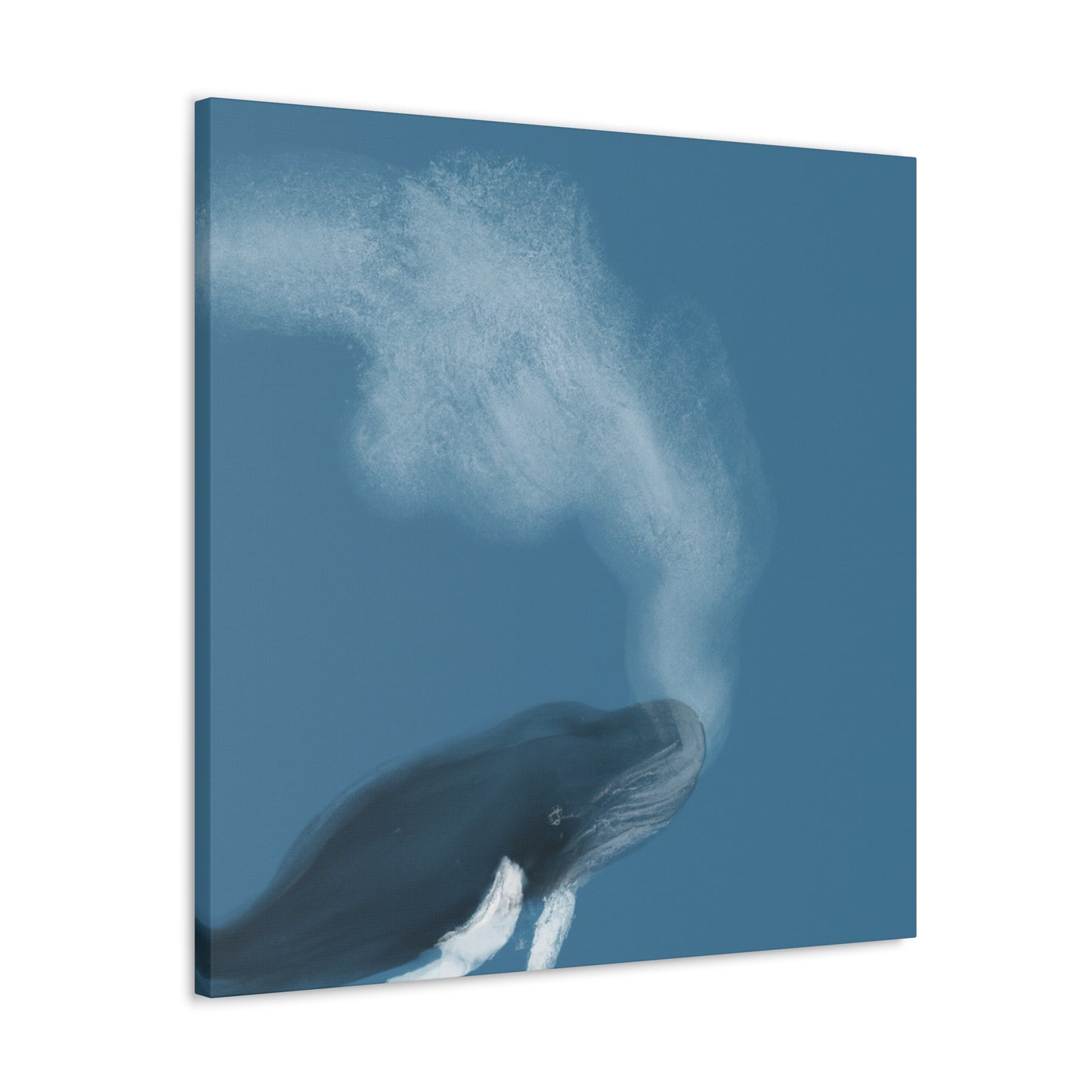 "Whales in the Water" - Canvas