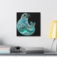 Harp Seal Reflection Dance - Canvas