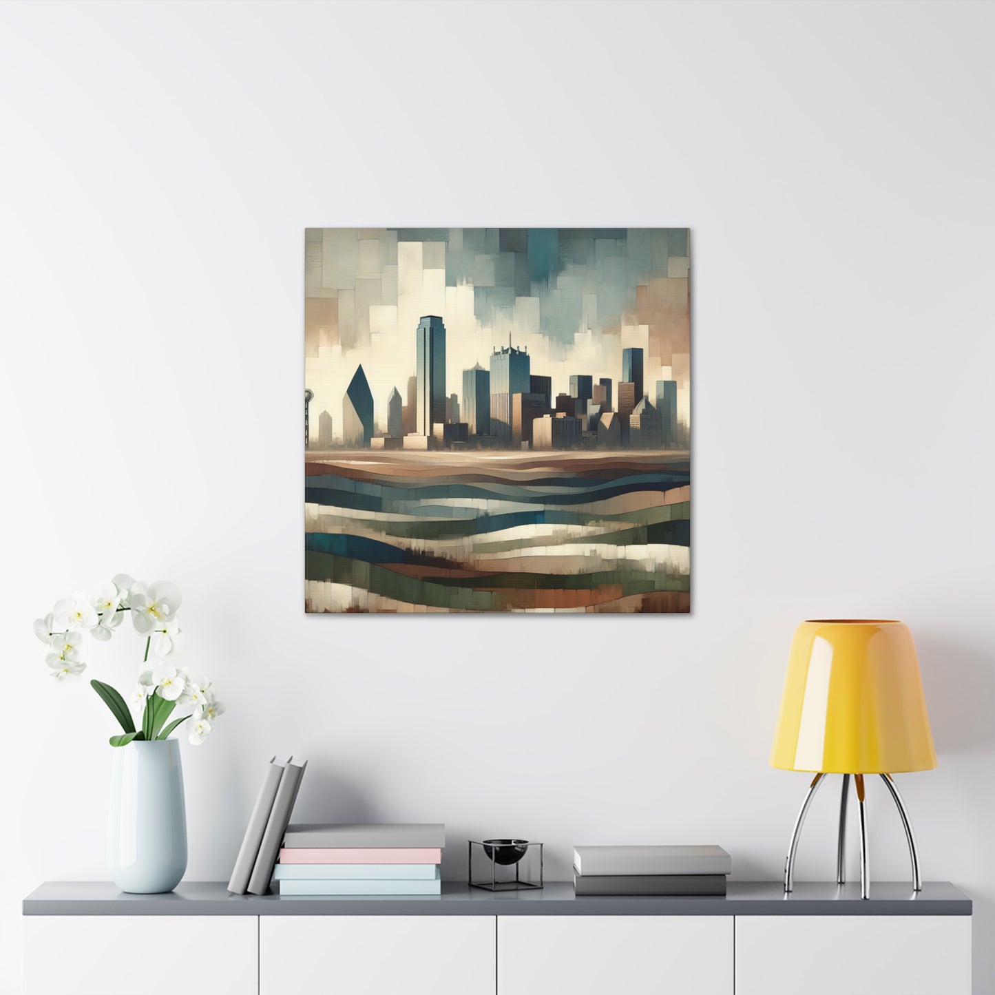 "Vivid Visions of Dallas" - Canvas