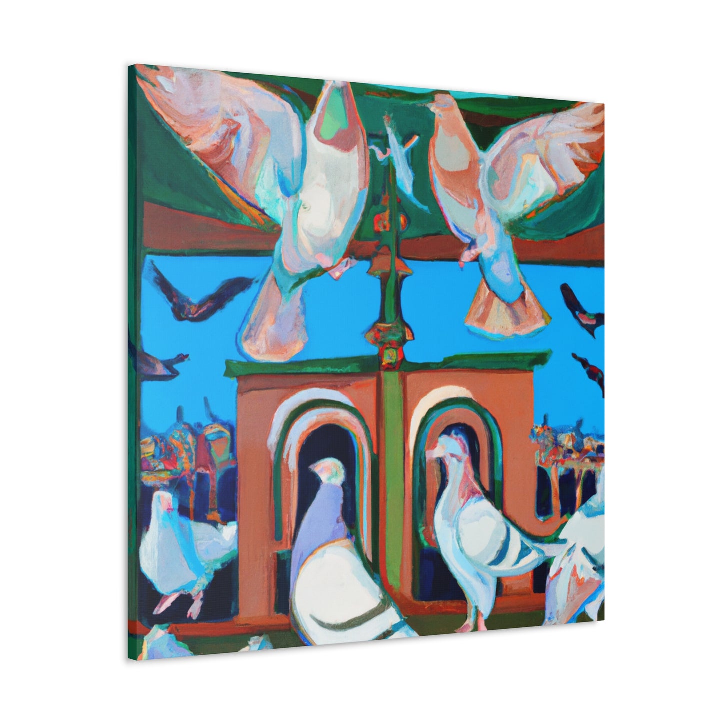 "Pigeon of Flight Splendor" - Canvas