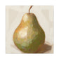 "Pear in Pastels" - Canvas