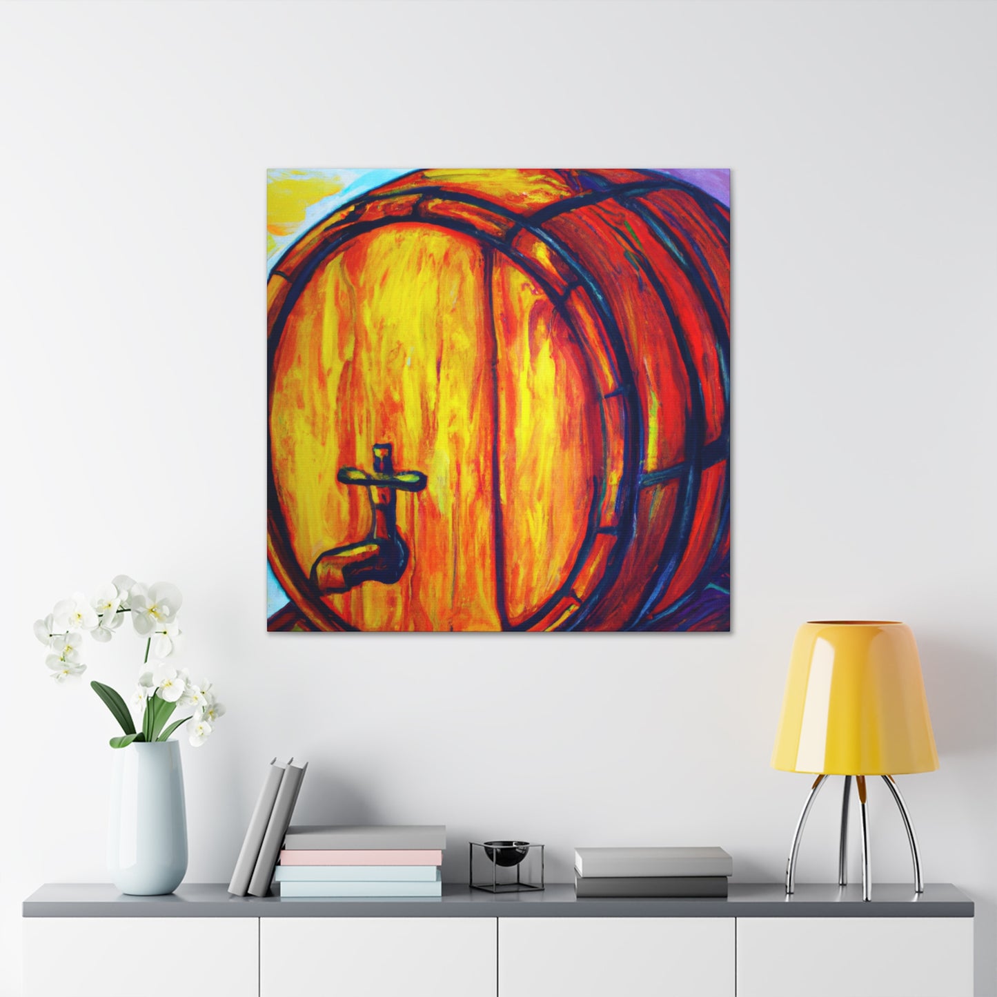 Whiskey Barrell Fauve - Canvas