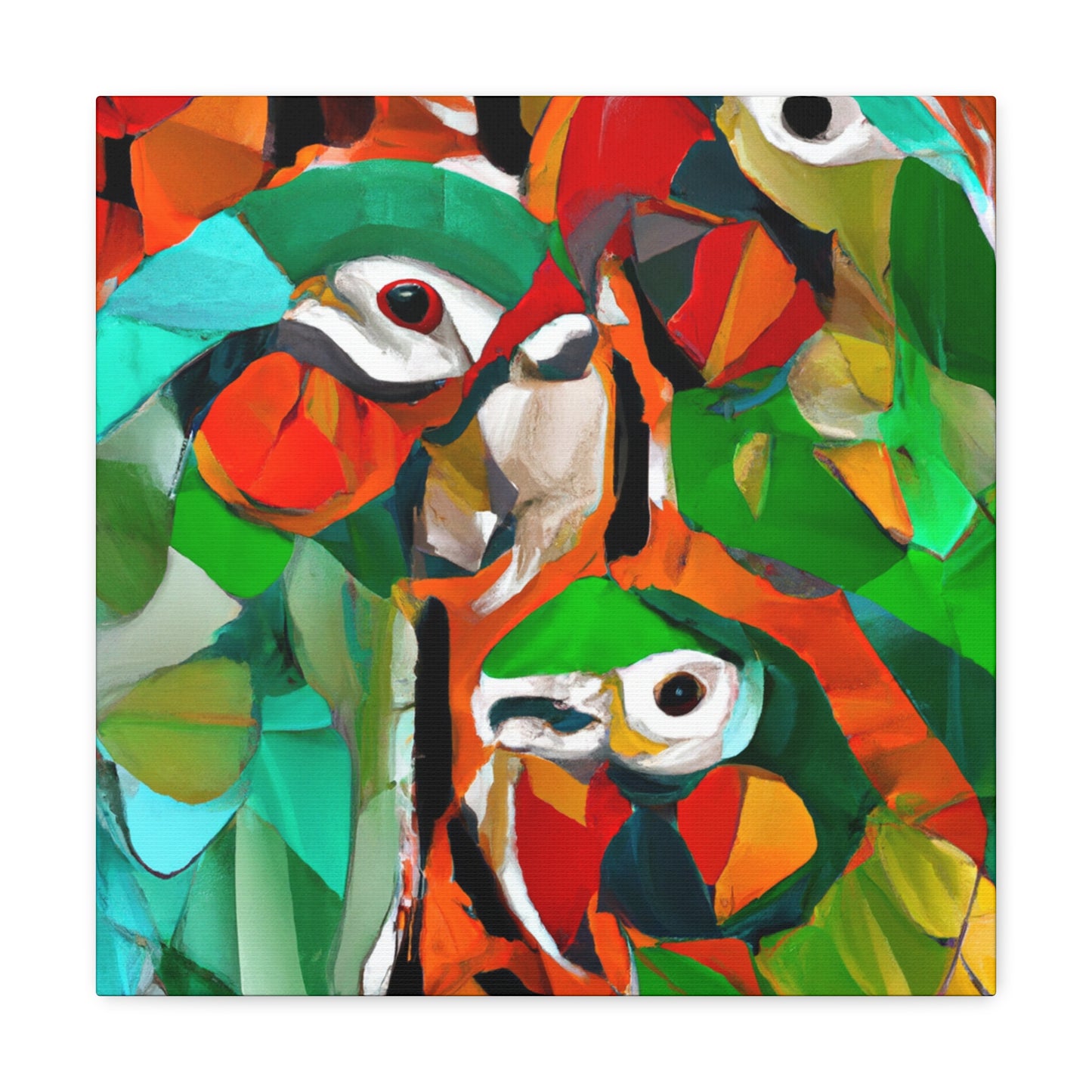 Senegal Parrot Symphony - Canvas