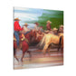 Herding the Cattle Drive - Canvas