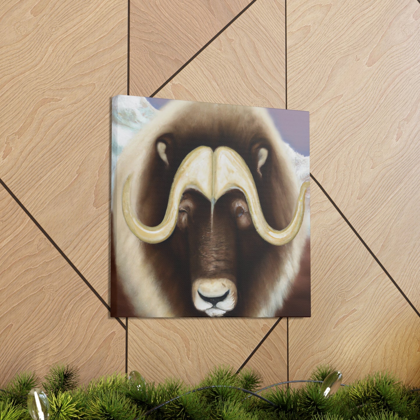 Musk Ox Majestic Power - Canvas