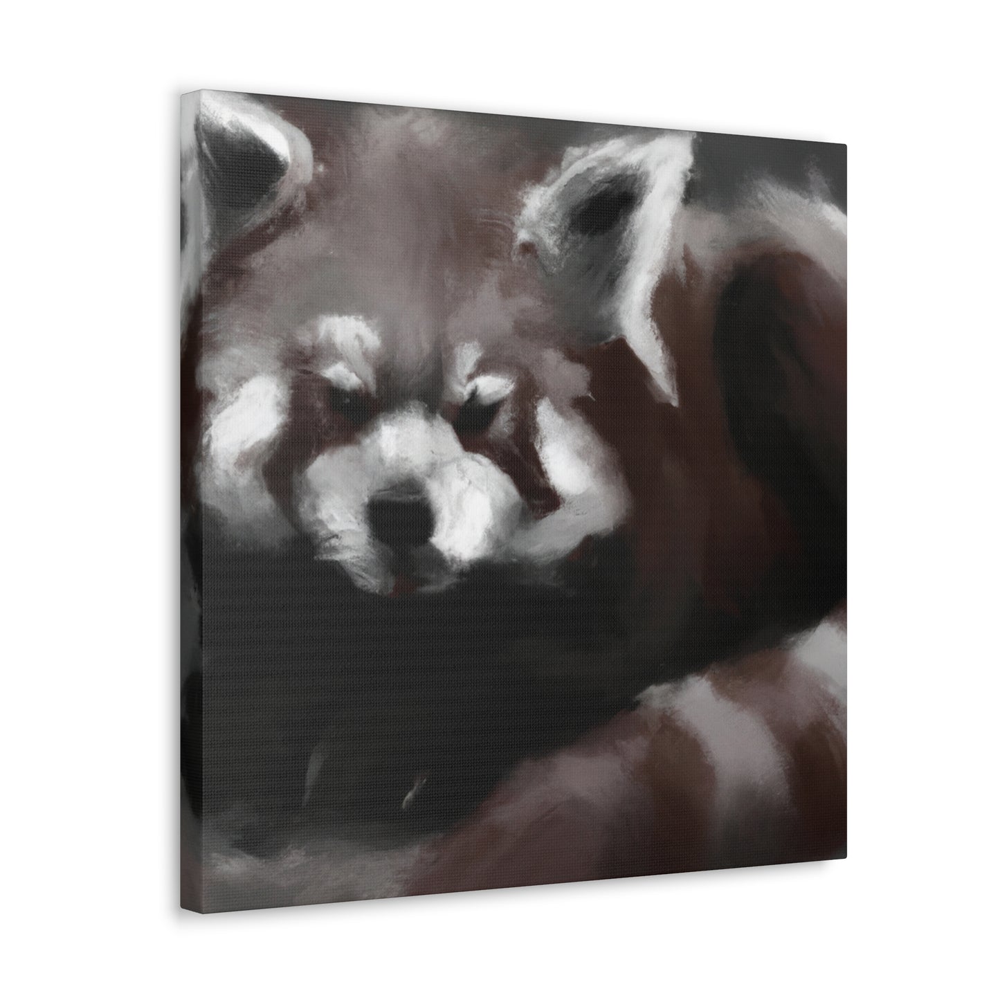 Red Panda Splendor - Canvas