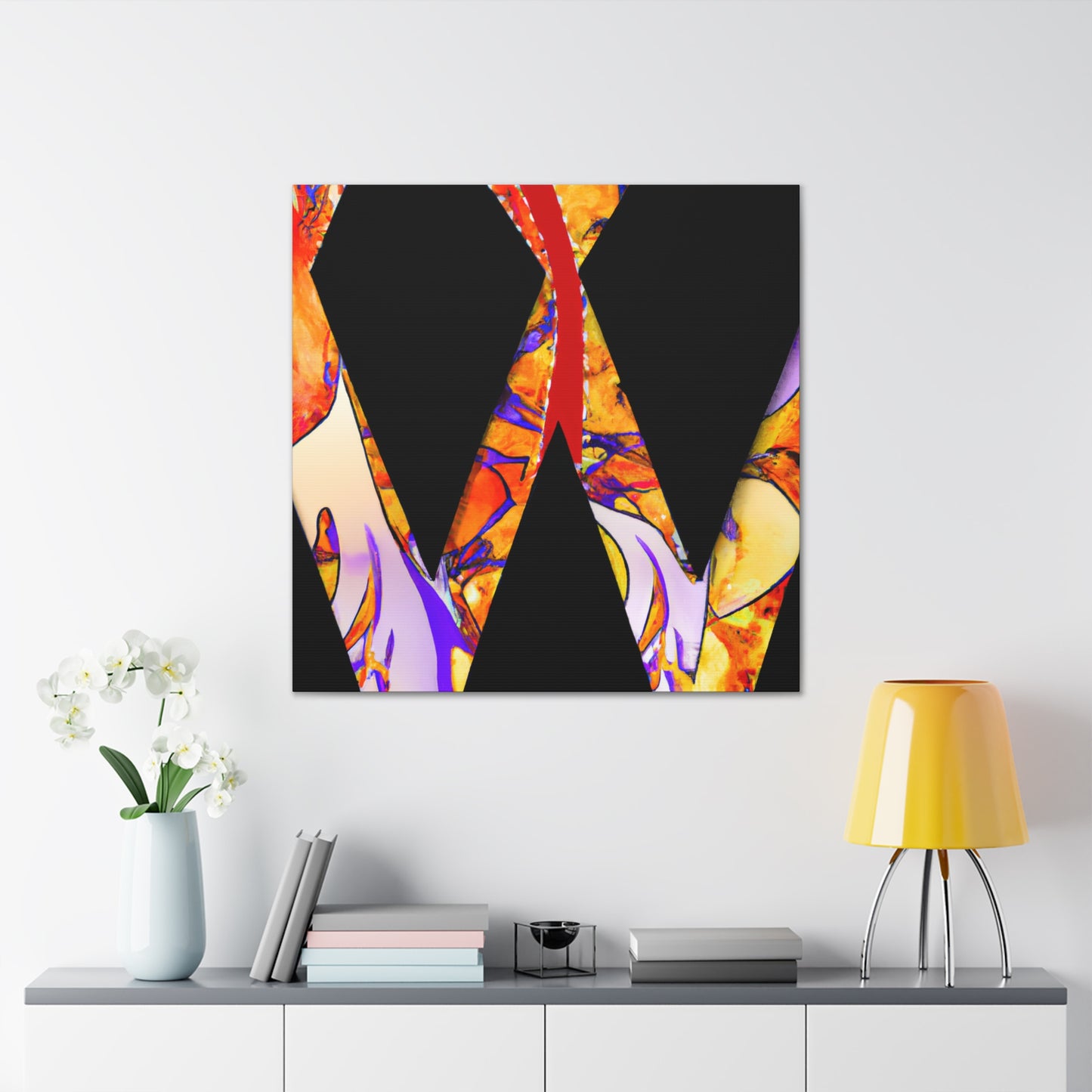 Dreamy Windspiral - Canvas