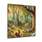 Enchanted Woodland Whispers - Canvas