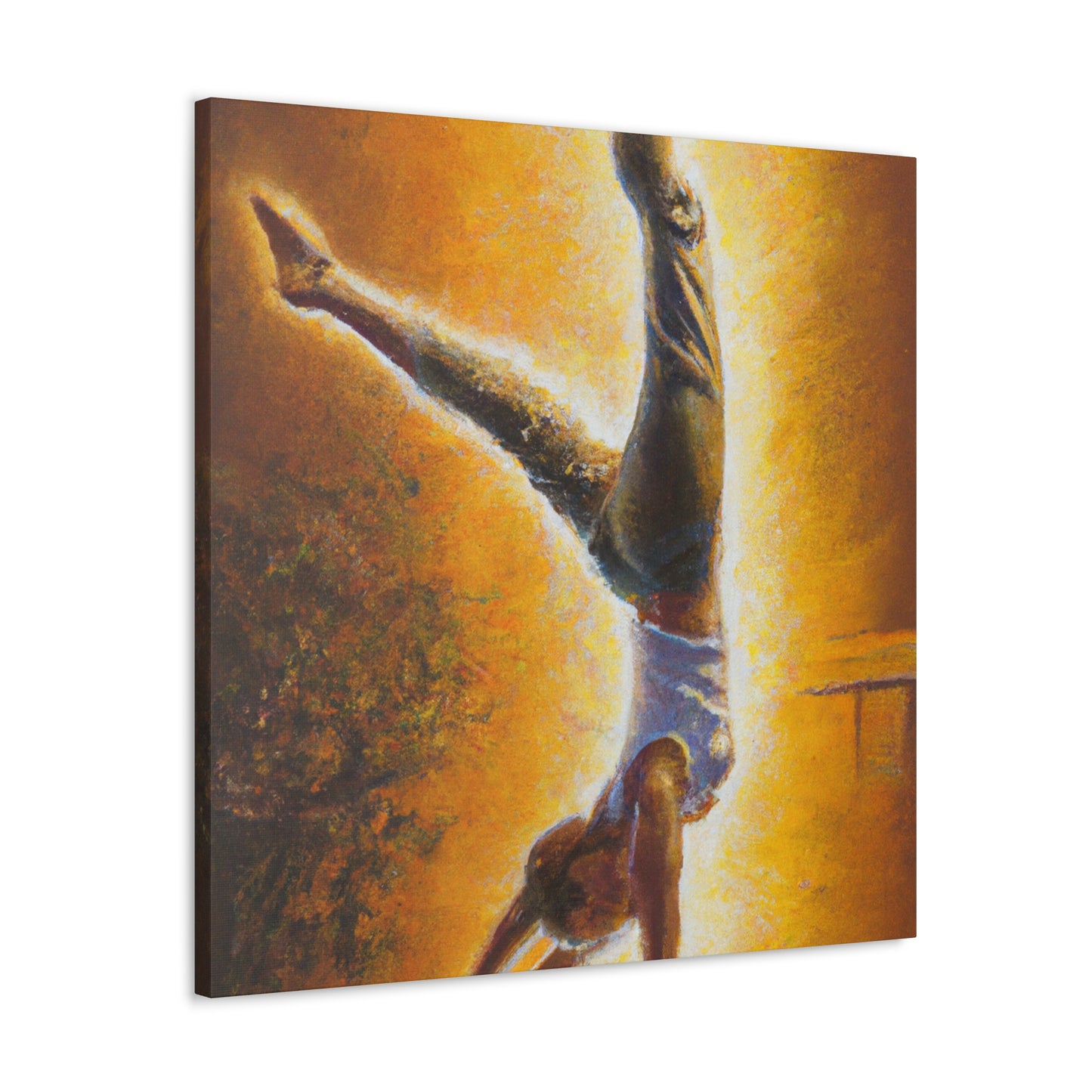 Yoga in Reflection - Canvas