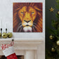 Lion in Hyperrealism - Canvas