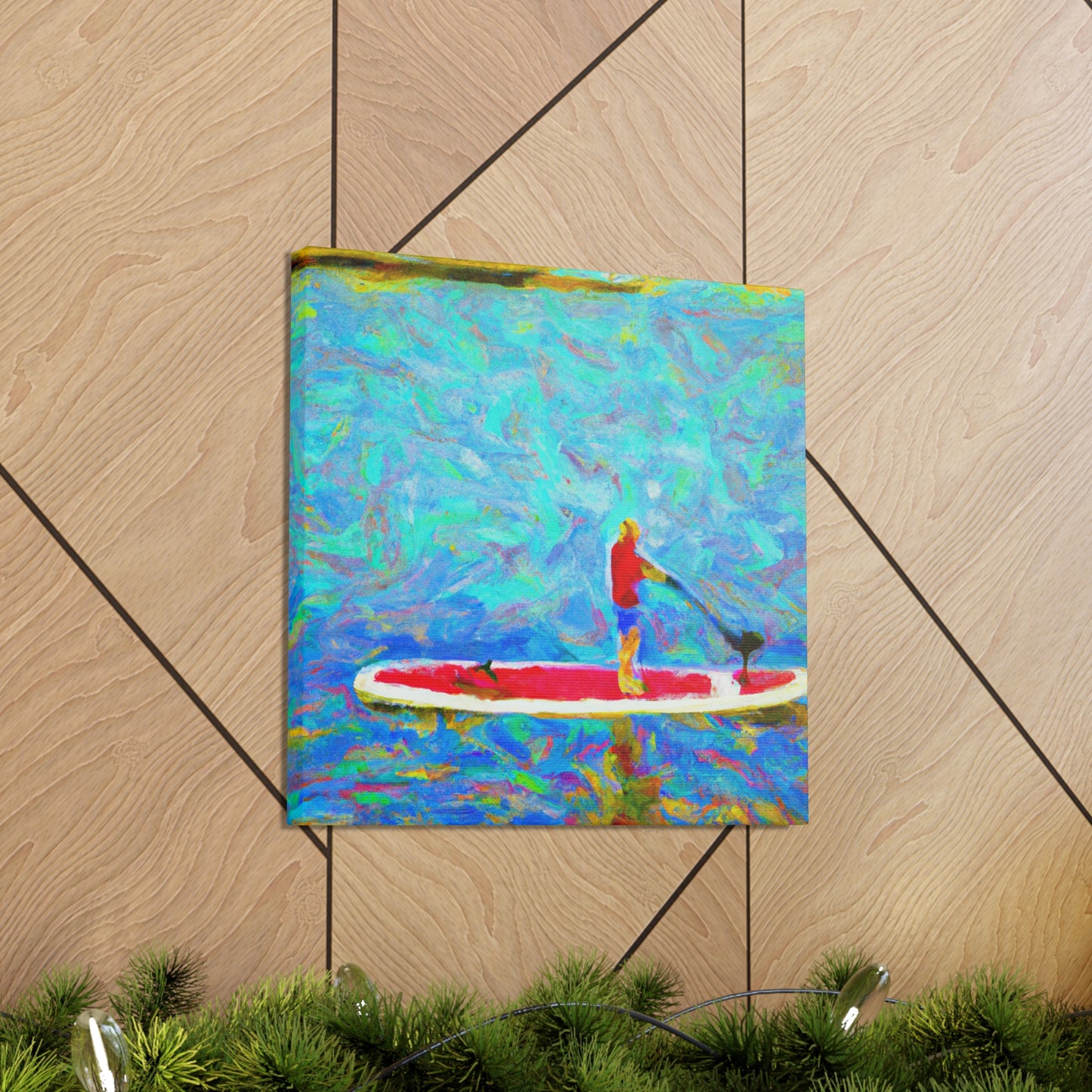 "Calm on the Paddle" - Canvas