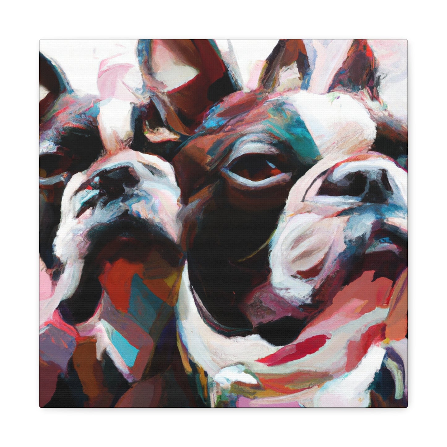 Boston Terrier Dreamscape - Canvas