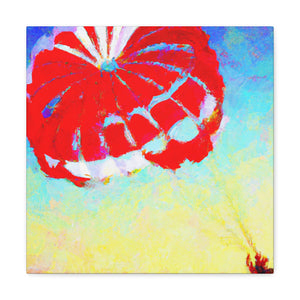 Parasailing In Impressionism - Canvas