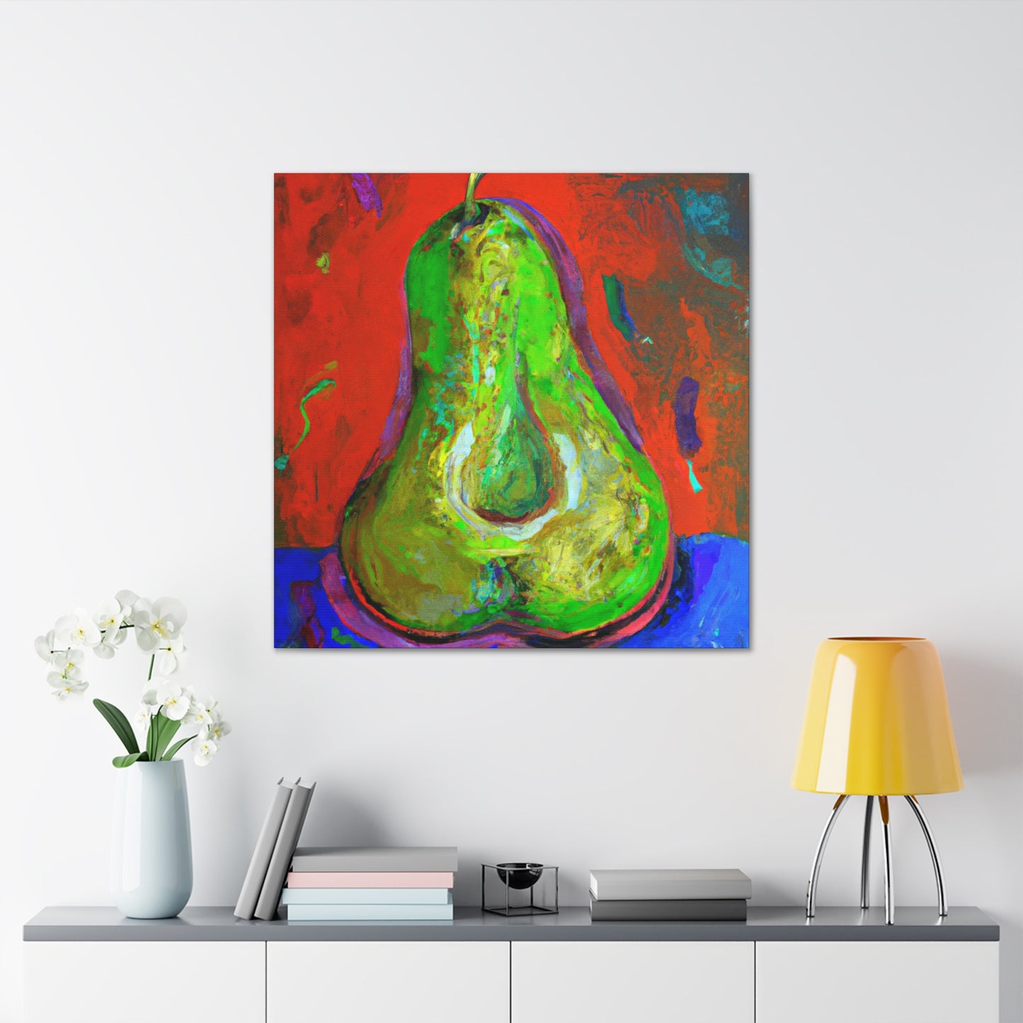 "Pears in Fauvism" - Canvas