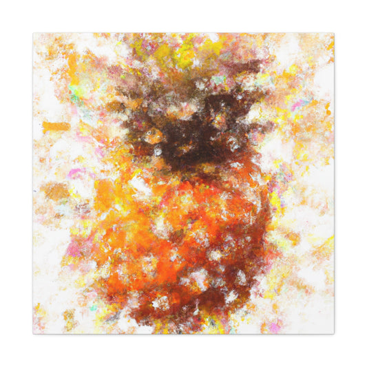 Pineapple Impressionism - Canvas