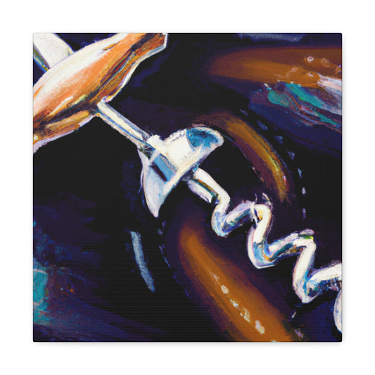 "Corkscrew by Moonlight" - Canvas