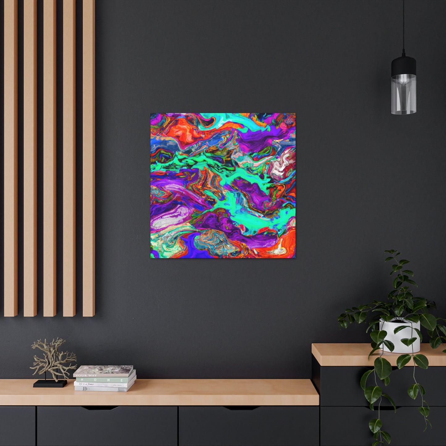 "Modernist Mystic Escape" - Canvas