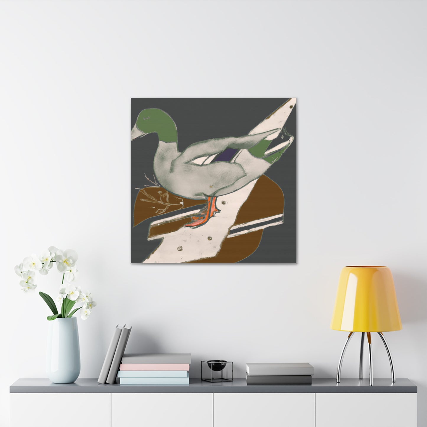 Mallard Duck Dreamscape - Canvas