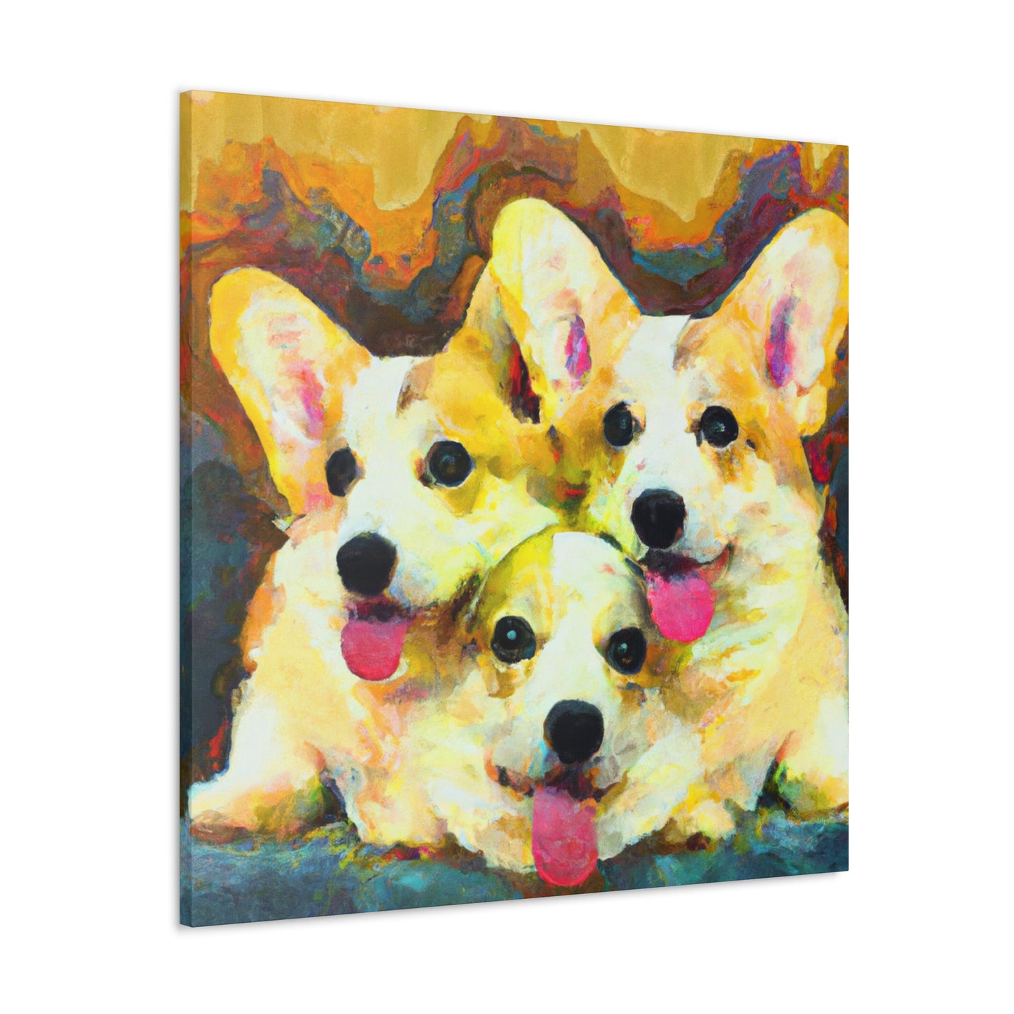 Corgi in a Dream - Canvas