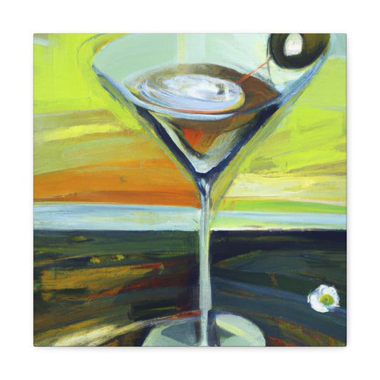 Martini Landscape Splendor - Canvas