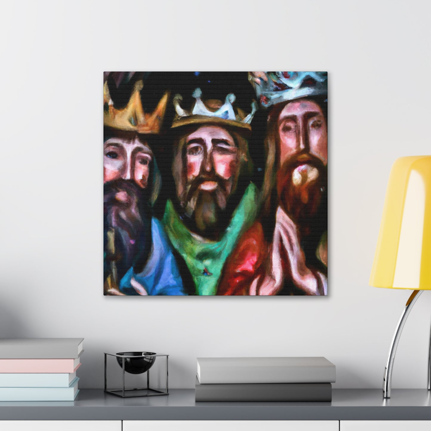 Wise Men's Journey Home - Canvas