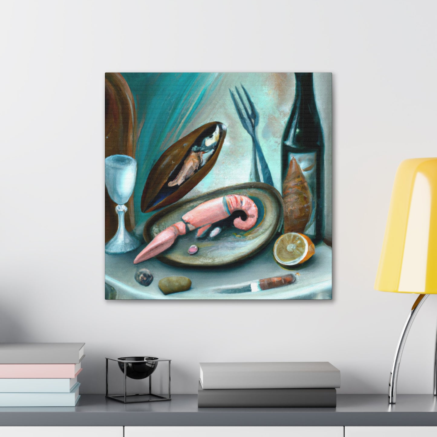 Seafood Surreal Dream - Canvas