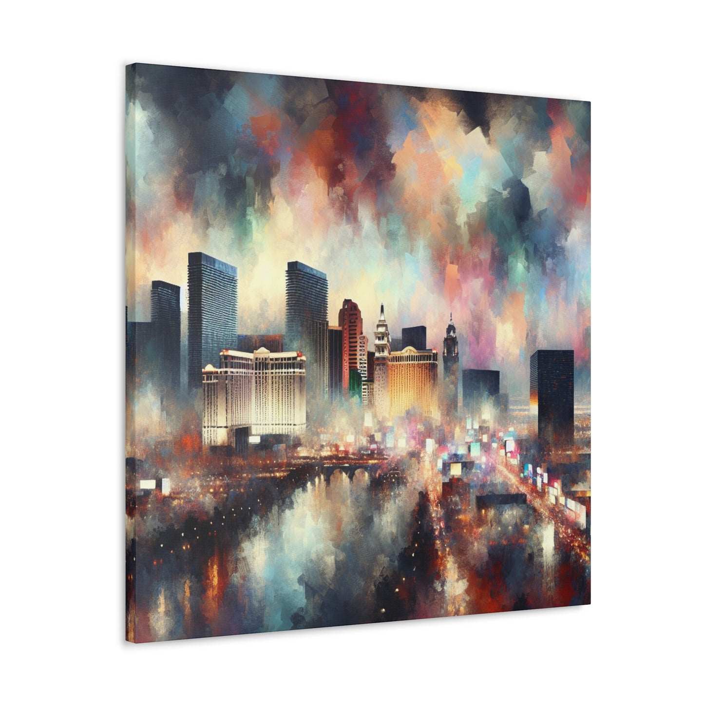 Vegas Mirage Hues - Canvas