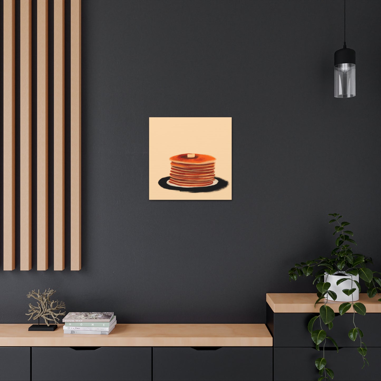 "Pancakes in Minimalism" - Canvas