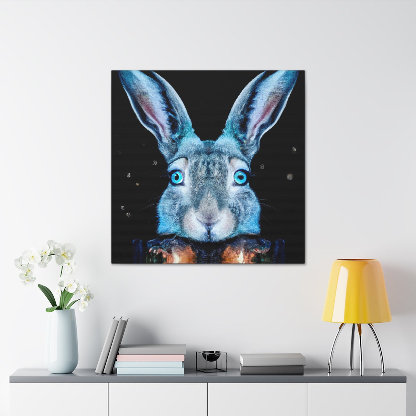 Jackrabbit in Digital Art - Canvas