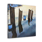 Seawall of Reflection - Canvas