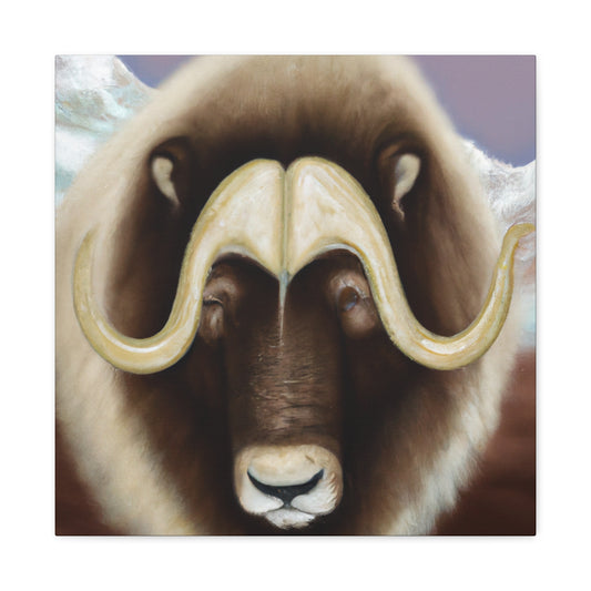 Musk Ox Majestic Power - Canvas