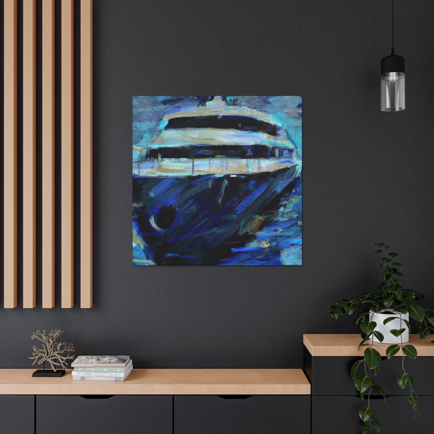 Sailing the Yacht Dream - Canvas