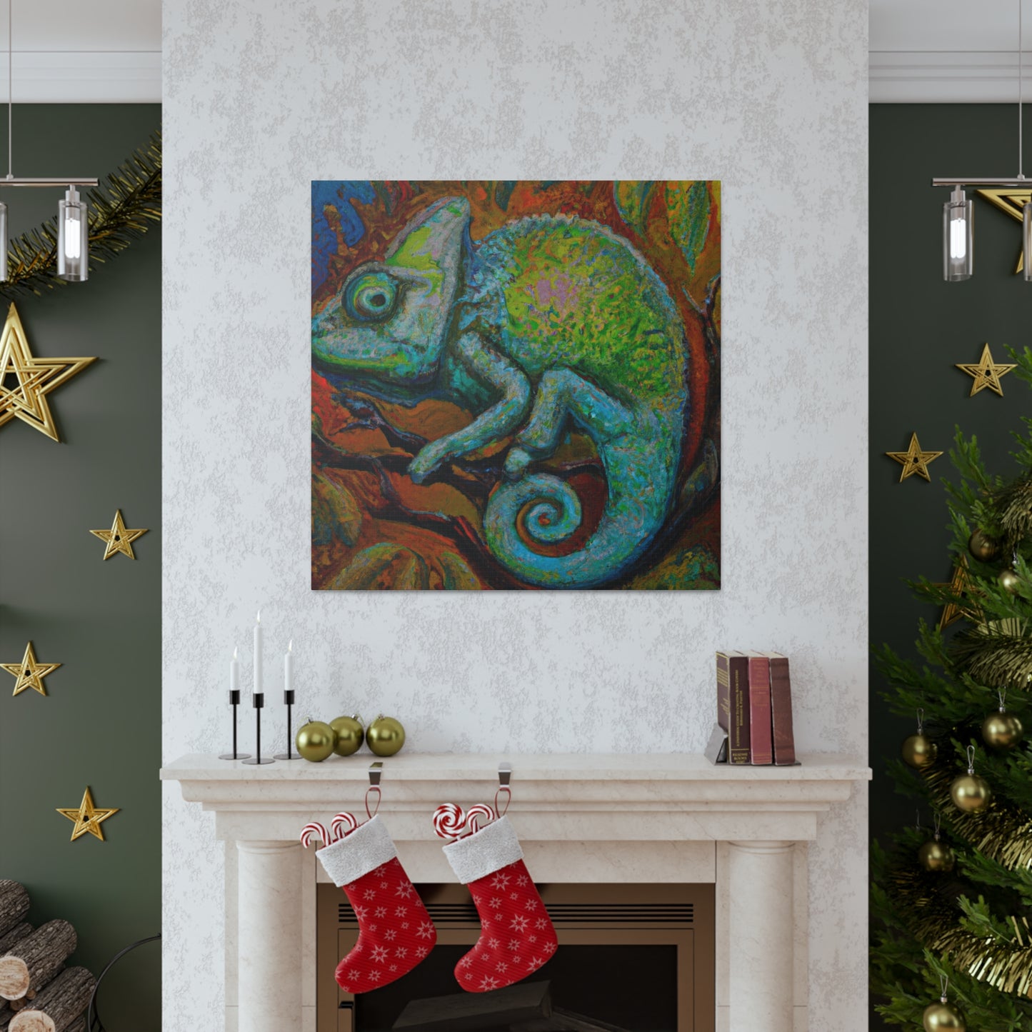 Veiled Chameleon Dream - Canvas