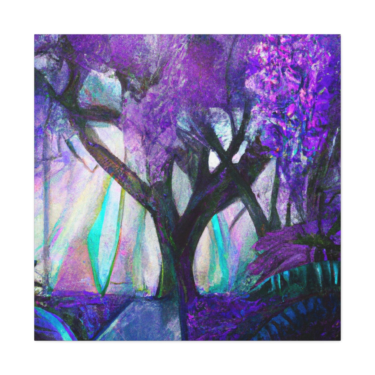 Jacaranda's Surreal Dream - Canvas