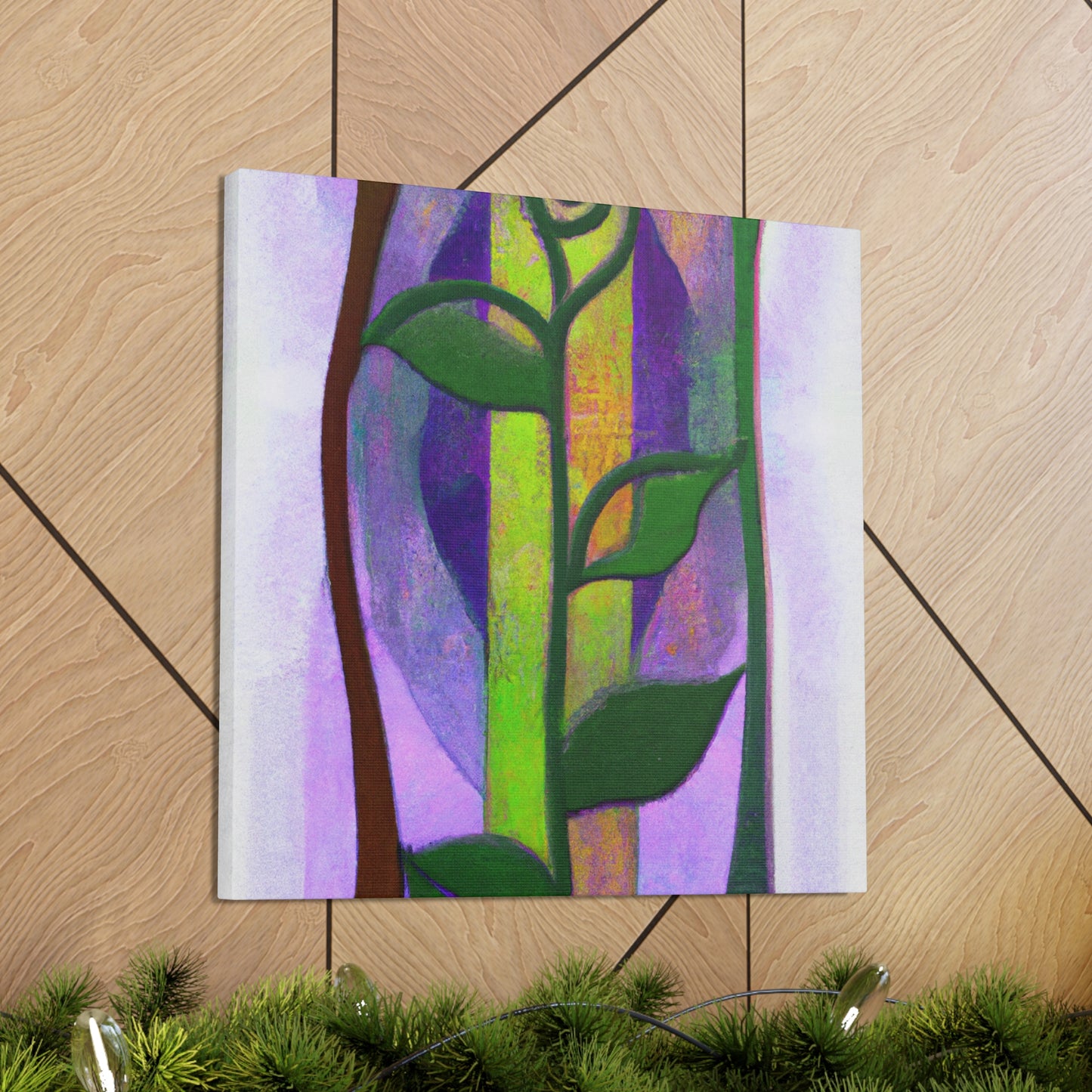 "Leaf of Exquisite Beauty" - Canvas