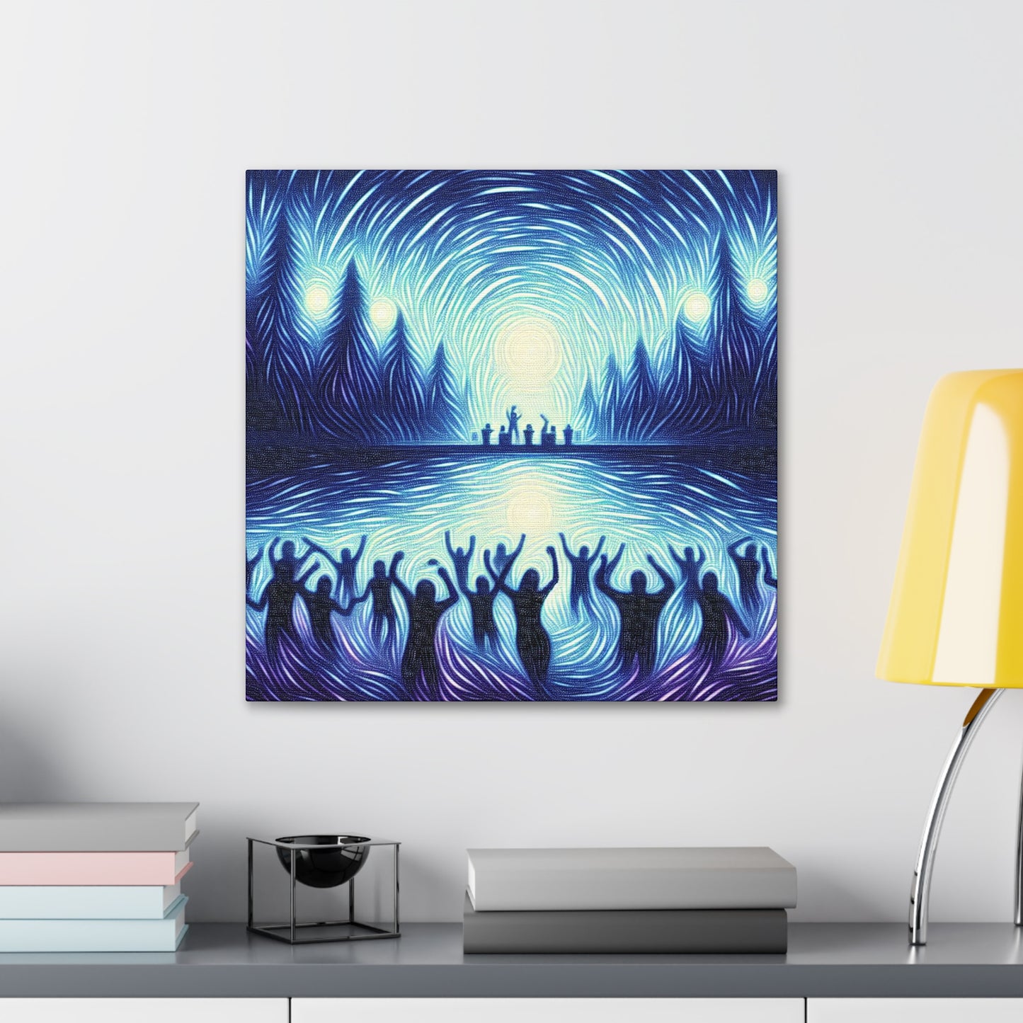 "Strobe of Spectral Fusion" - Canvas