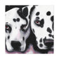 "Dalmatian's Detailed Destiny" - Canvas