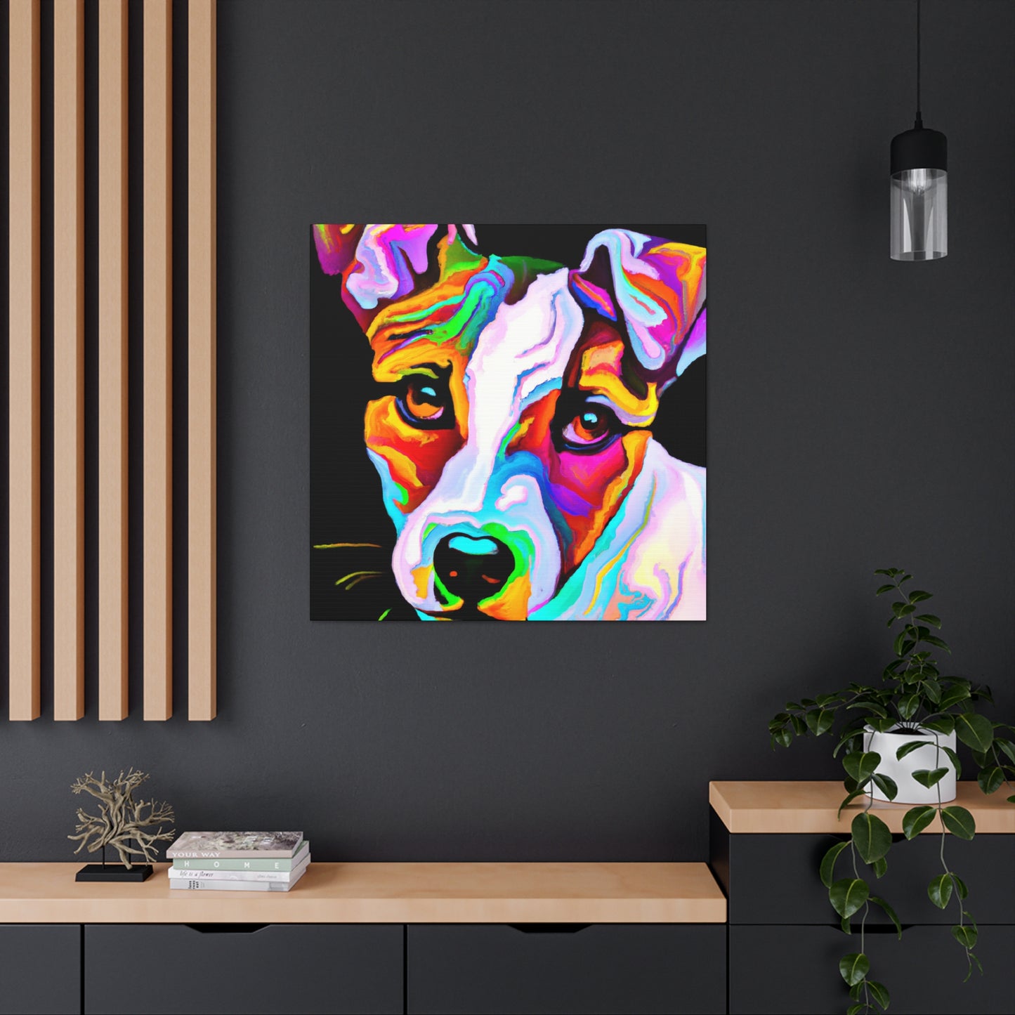 Jack Russell Radiance - Canvas