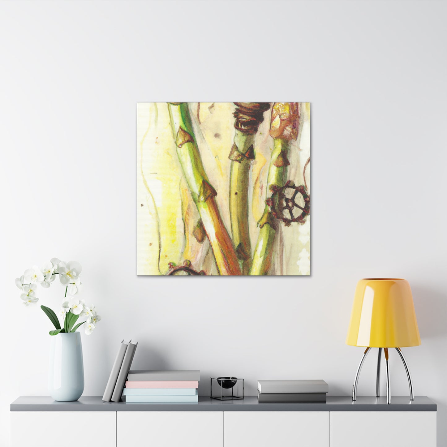 Asparagus Steampunk Dream - Canvas