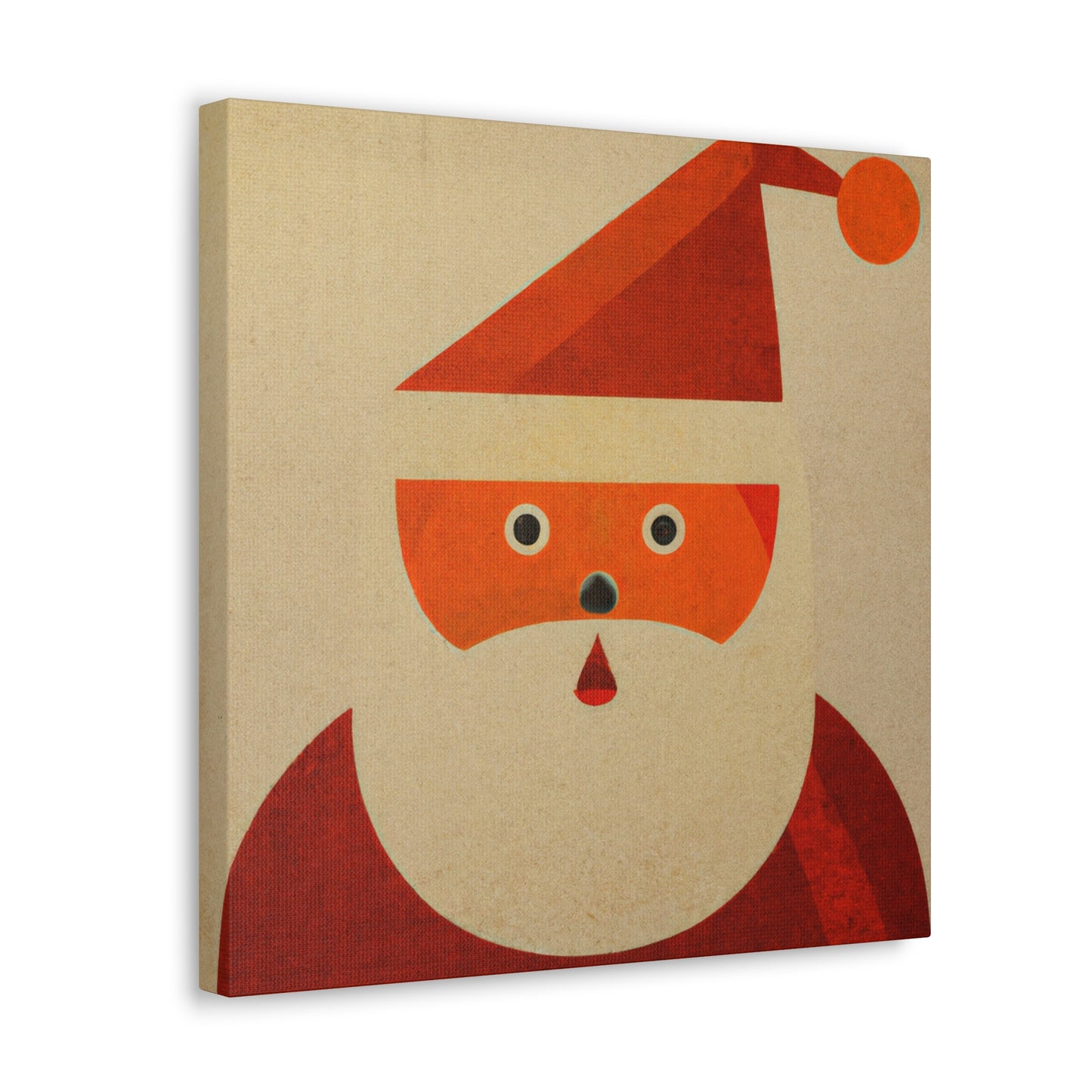 Santa in Art Deco - Canvas