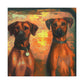 "Ridgeback in Surrealism" - Canvas