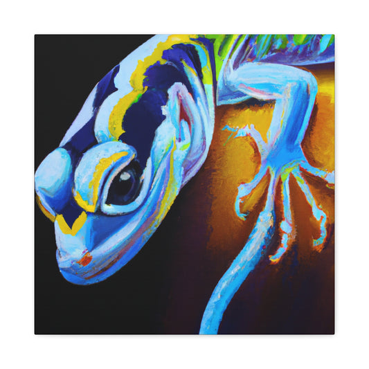 Lizard in Realism Style - Canvas