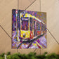 Tram in Impressionism - Canvas