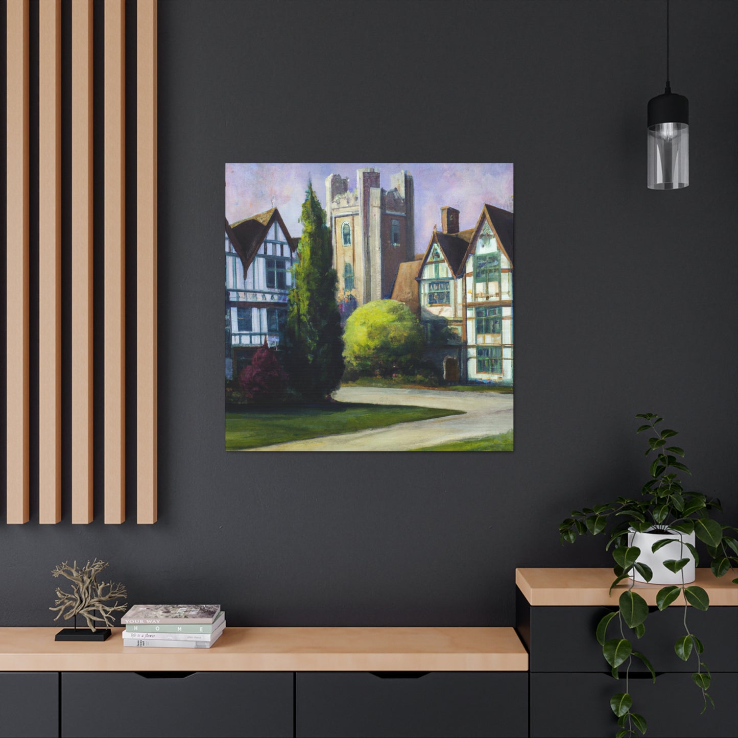 "Tudor Finery Refined" - Canvas