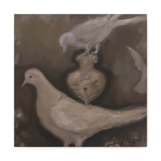 Mourning Dove in Mourning - Canvas