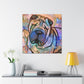 Shar Pei Expressionism - Canvas