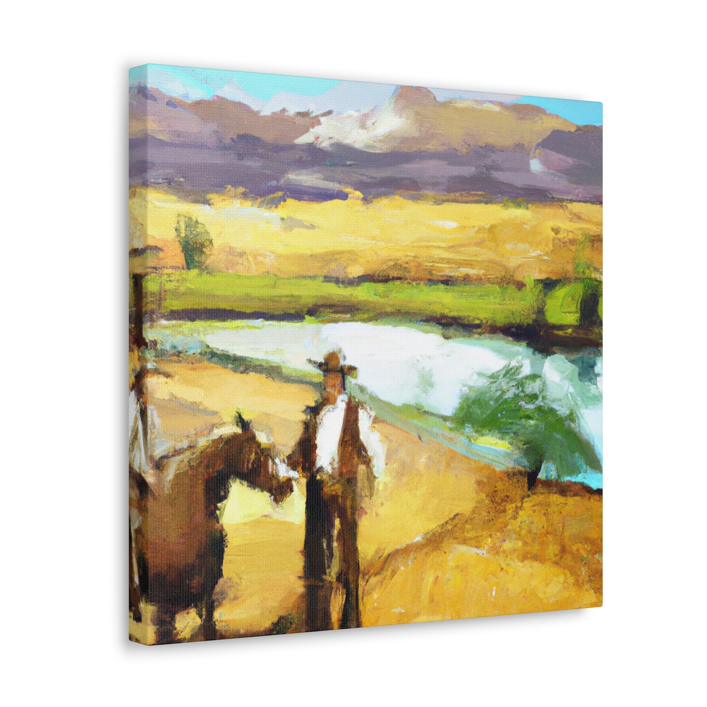 "Awe-Inspiring Western Vistas" - Canvas