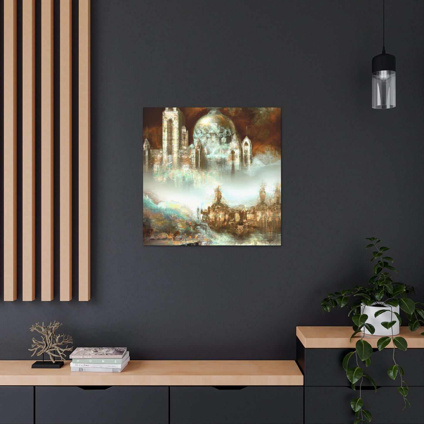 "Baroque Meets Deco" - Canvas