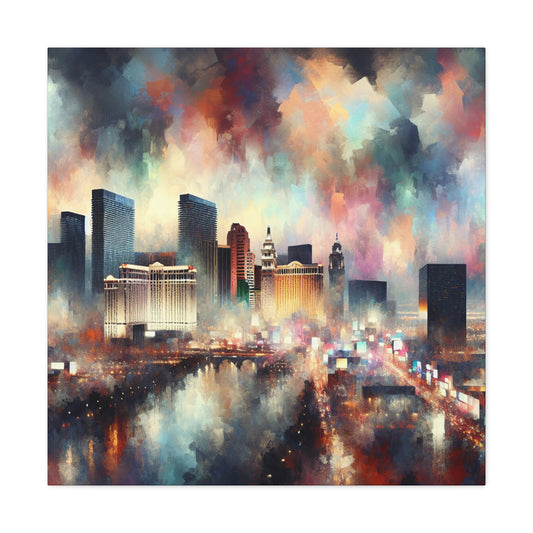 Vegas Mirage Hues - Canvas